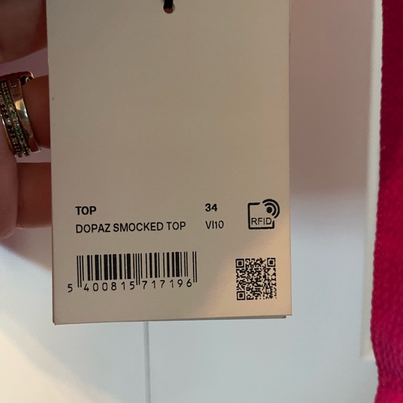 Essentiel Antwerp Dopaz sweetheart-neck top - Picture 3 of 3